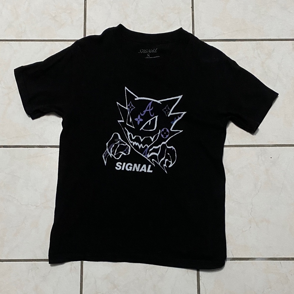 Signal Black Pokémon Graphic Tee for Men